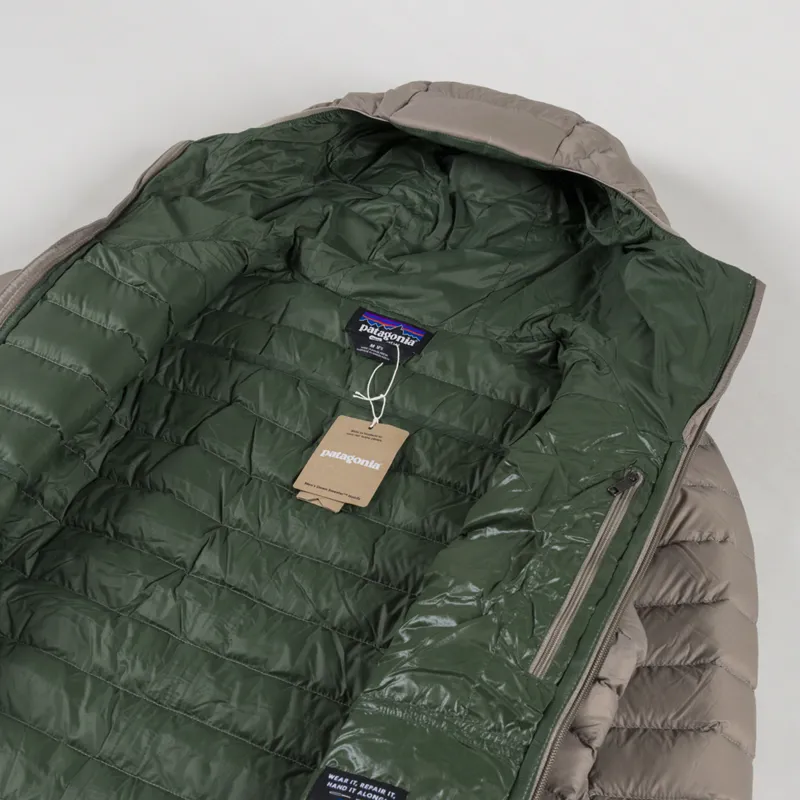 Patagonia Down Sweater Hoody Seabird Grey-4