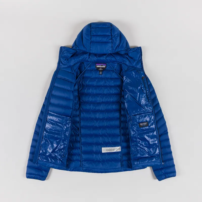 Patagonia Womens Down Sweater Hoody Clement Blue-1