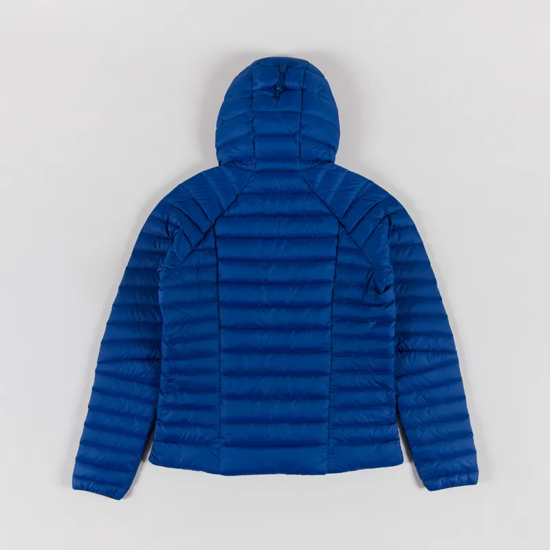 Patagonia Womens Down Sweater Hoody Clement Blue-2