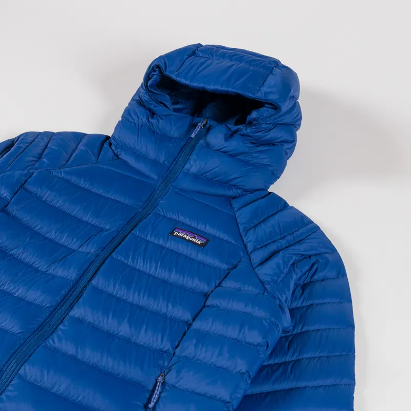 Patagonia Womens Down Sweater Hoody Clement Blue-3