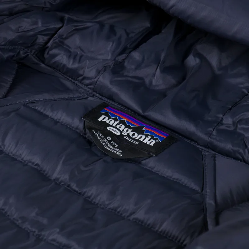 Patagonia Womens Down Sweater Hoody Smolder Blue-7