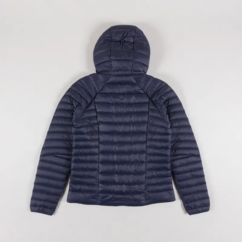 Patagonia women's down sweater hoody navy shop