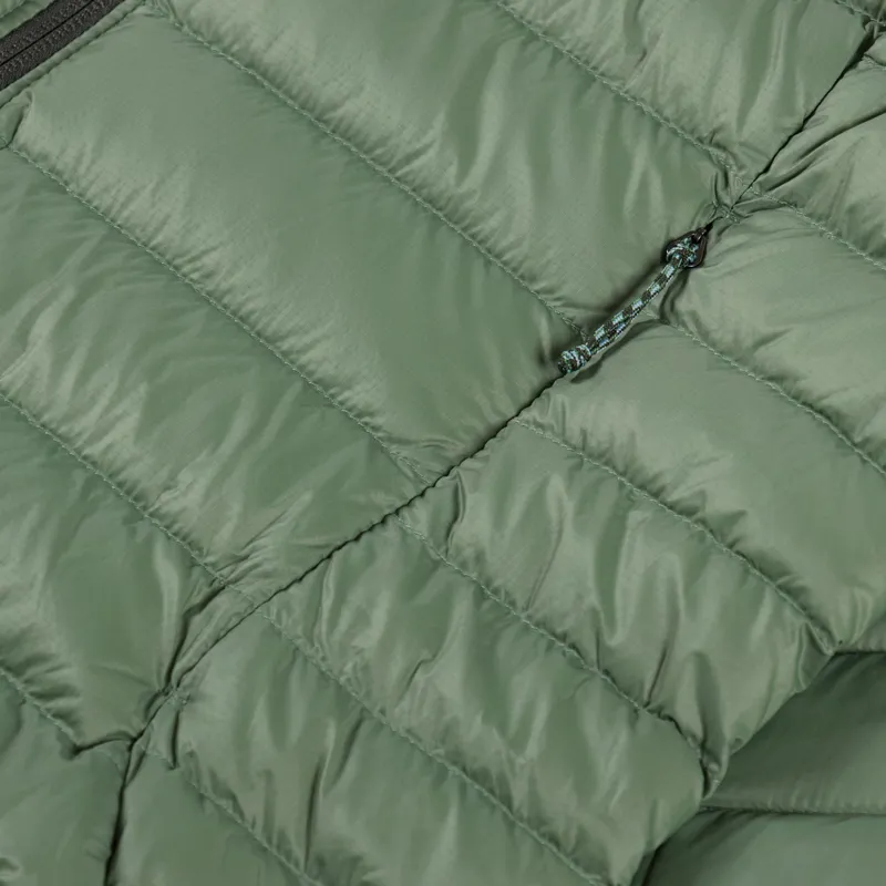 Patagonia Womens Down Sweater Hoody Terrain Green-6