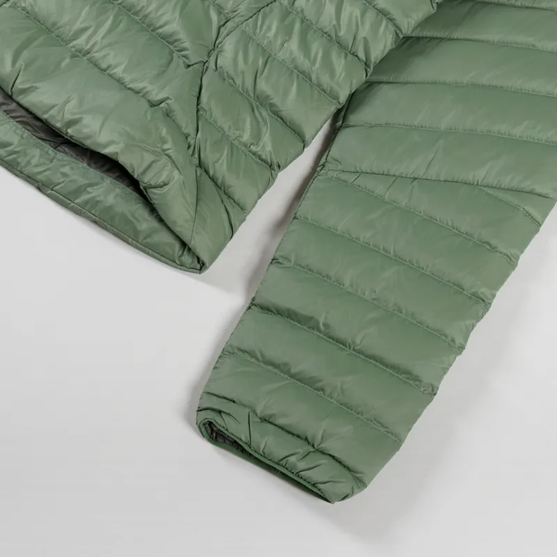 Patagonia Womens Down Sweater Hoody Terrain Green-10