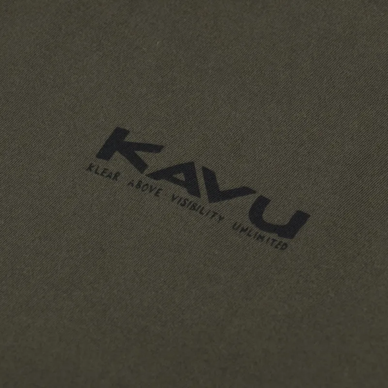 Kavu Klear Above Etch Art T Shirt Leaf-5