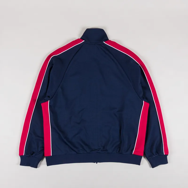 Patta Tricot Track Jacket Black Iris-1
