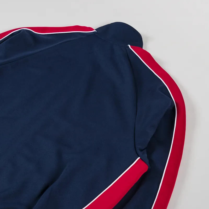 Patta Tricot Track Jacket Black Iris-3