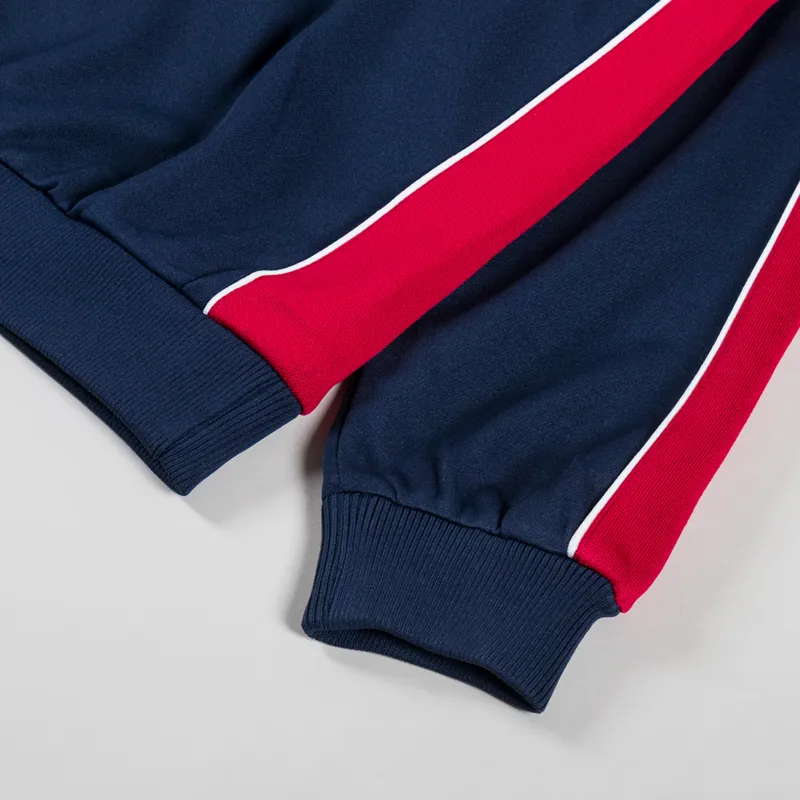 Patta Tricot Track Jacket Black Iris-6