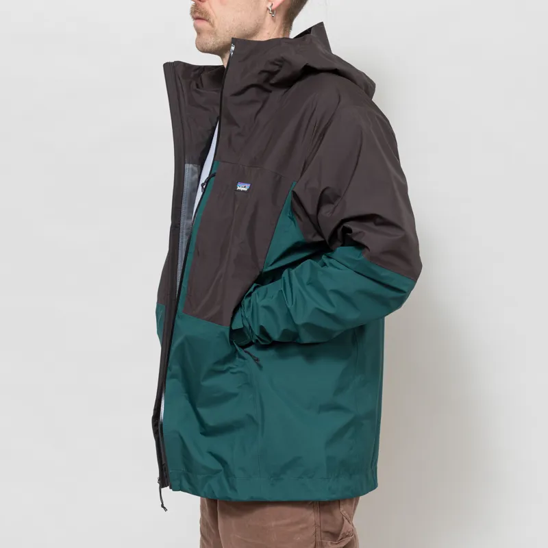 Patagonia Boulder Fork Rain Jacket Cascade Green-1