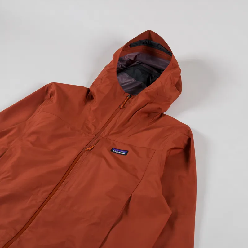 Patagonia Boulder Fork Rain Jacket Burnished Red-5