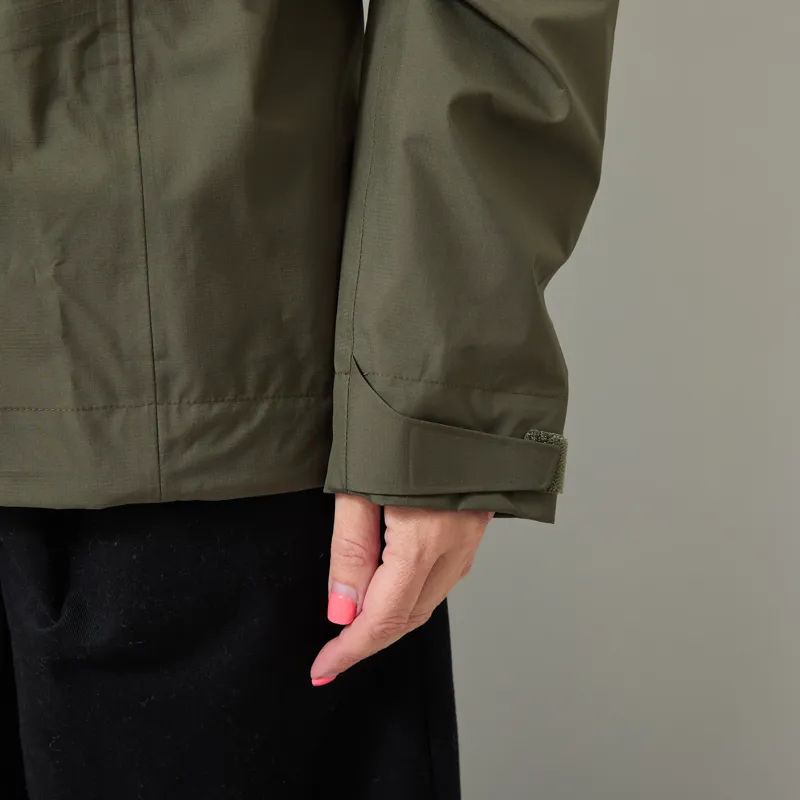 Patagonia Womens Boulder Fork Rain Jacket Basin Green-8