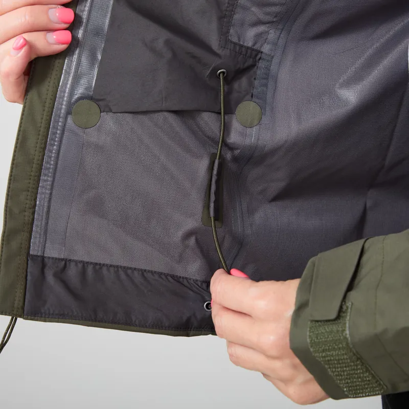 Patagonia Womens Boulder Fork Rain Jacket Basin Green-7