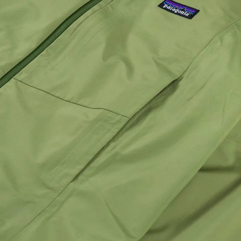 Patagonia Womens Boulder Fork Rain Jacket Buckhorn Green-10