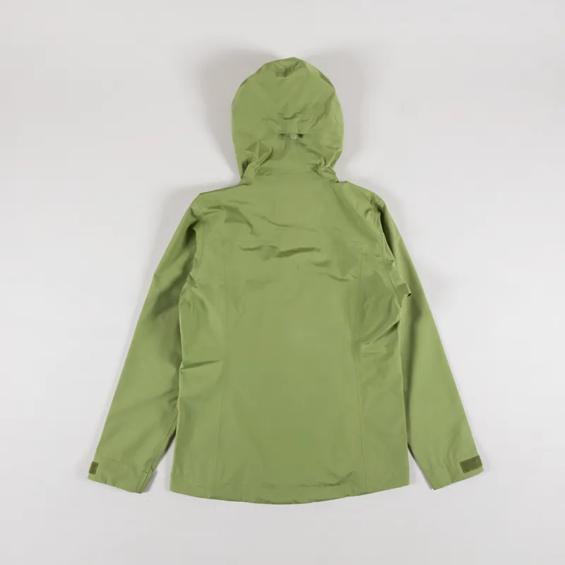 Patagonia Womens Boulder Fork Rain Jacket Buckhorn Green-6