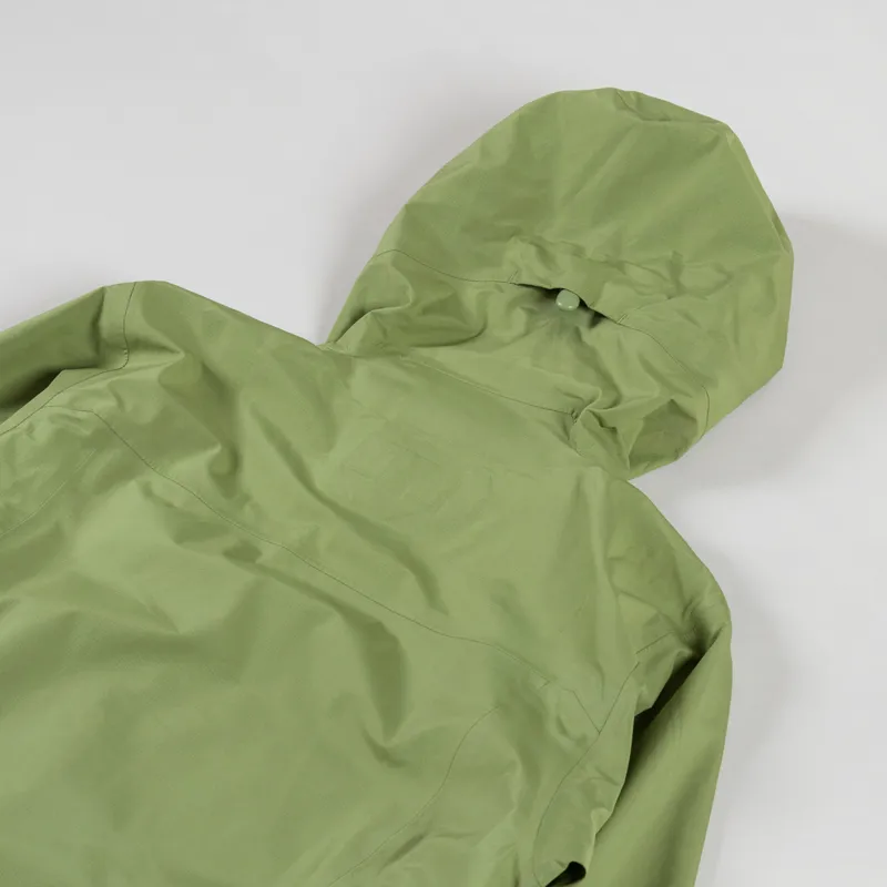 Patagonia Womens Boulder Fork Rain Jacket Buckhorn Green-9