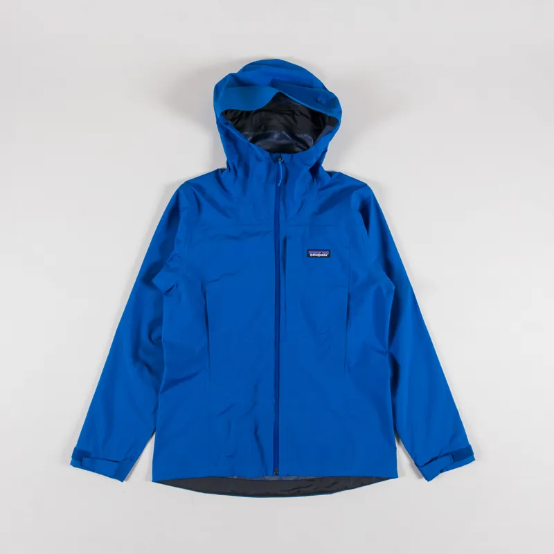 Patagonia Womens Boulder Fork Rain Jacket Endless Blue-4