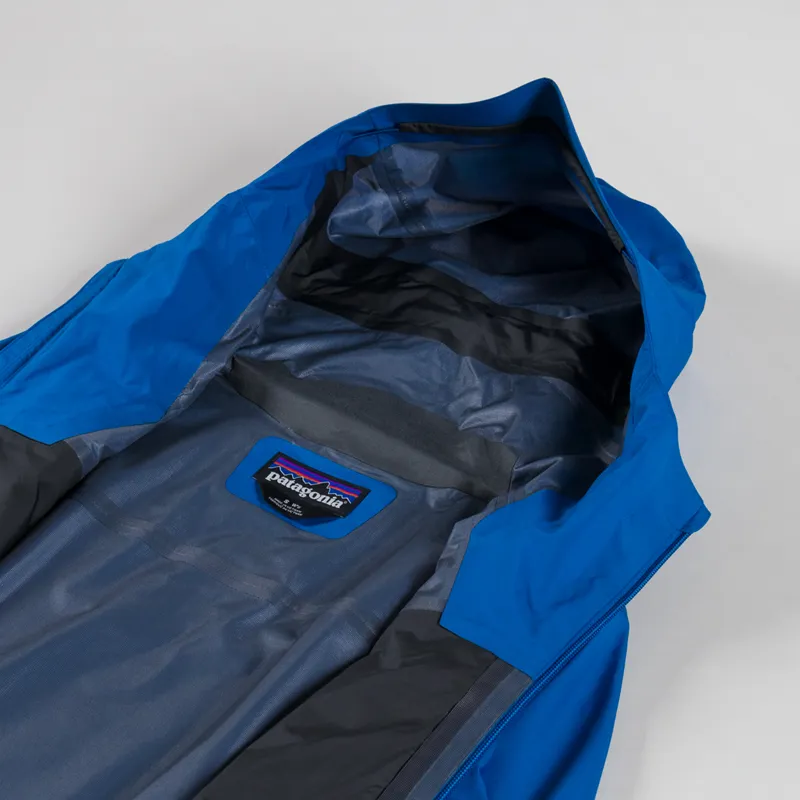 Patagonia Womens Boulder Fork Rain Jacket Endless Blue-8