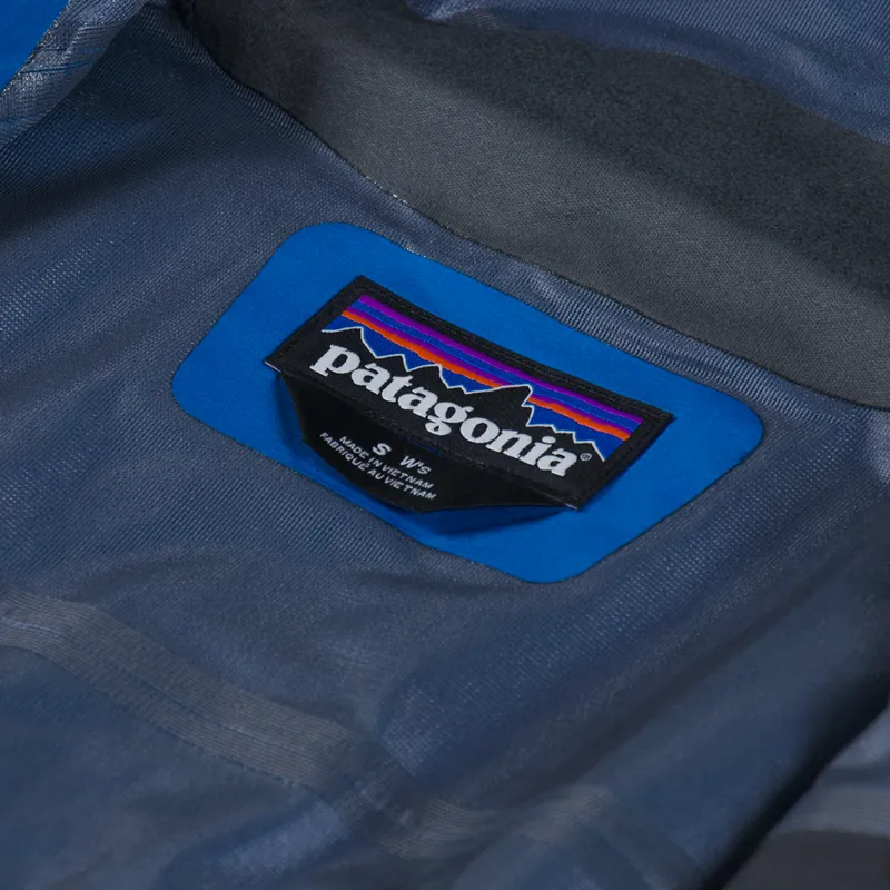 Patagonia Womens Boulder Fork Rain Jacket Endless Blue-11