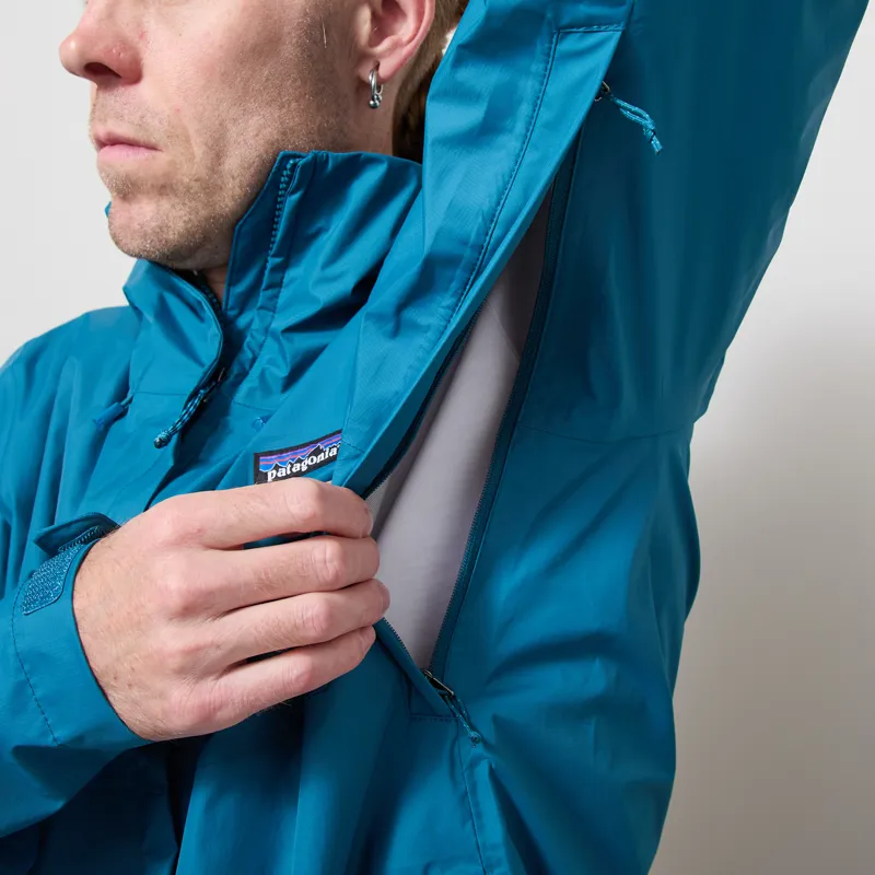 Patagonia Torrentshell 3L Waterproof Jacket Glacial Blue-8