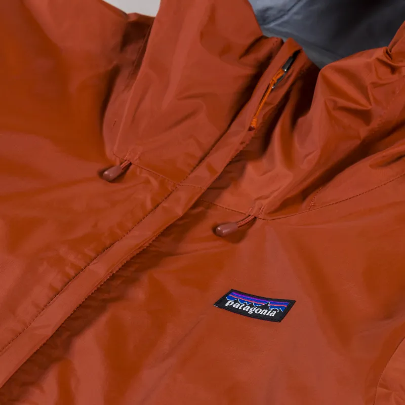 Patagonia Torrentshell 3L Waterproof Jacket Redtail Rust-6