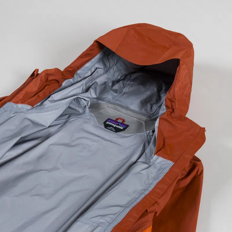 Patagonia Torrentshell 3L Waterproof Jacket Redtail Rust-4