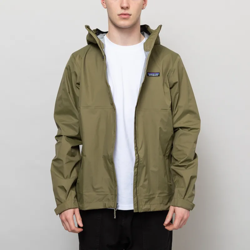Patagonia Torrentshell 3L Waterproof Jacket Tent Green-1