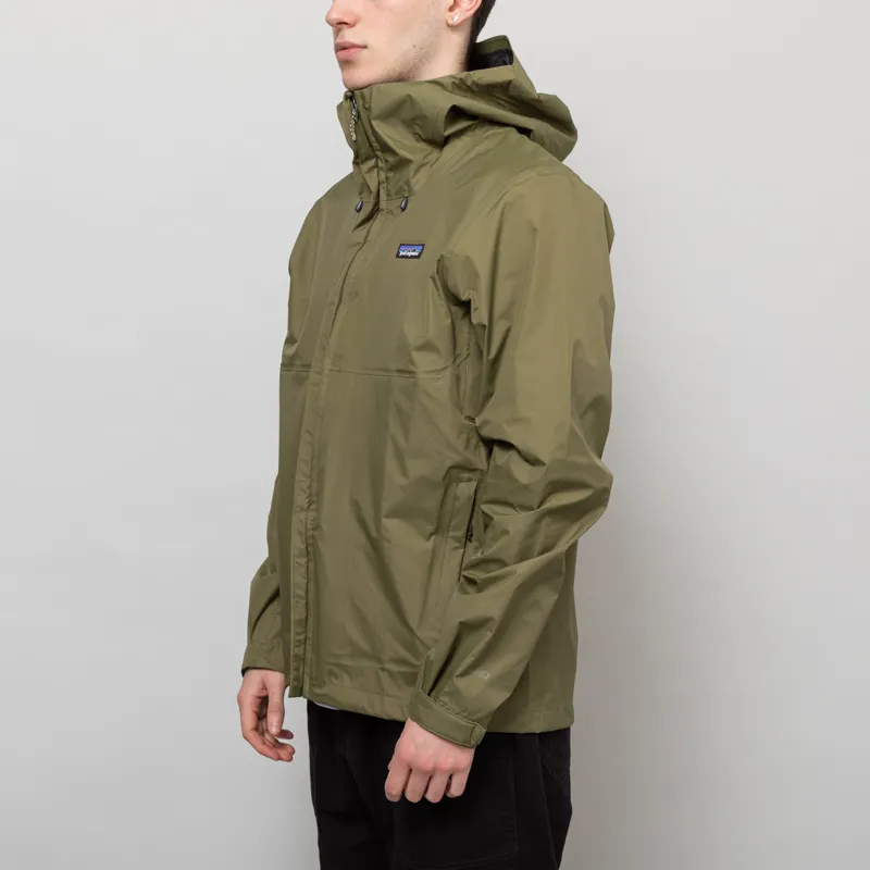 Patagonia Torrentshell 3L Waterproof Jacket Tent Green-2