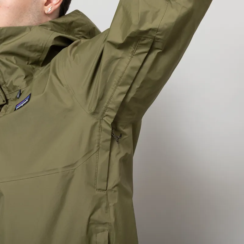 Patagonia Torrentshell 3L Waterproof Jacket Tent Green-8