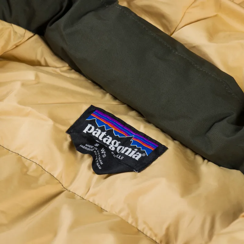 Patagonia Womens Downdrift Jacket Pine Needle Green-11