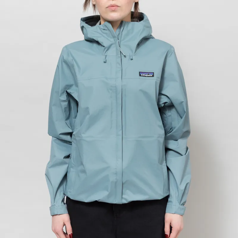 Patagonia Womens Torrentshell 3L Jacket Blue Sage
