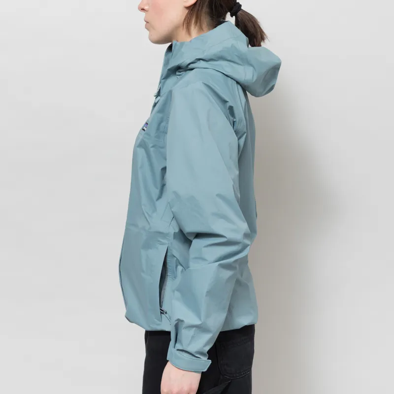 Patagonia Womens Torrentshell 3L Jacket Blue Sage-3