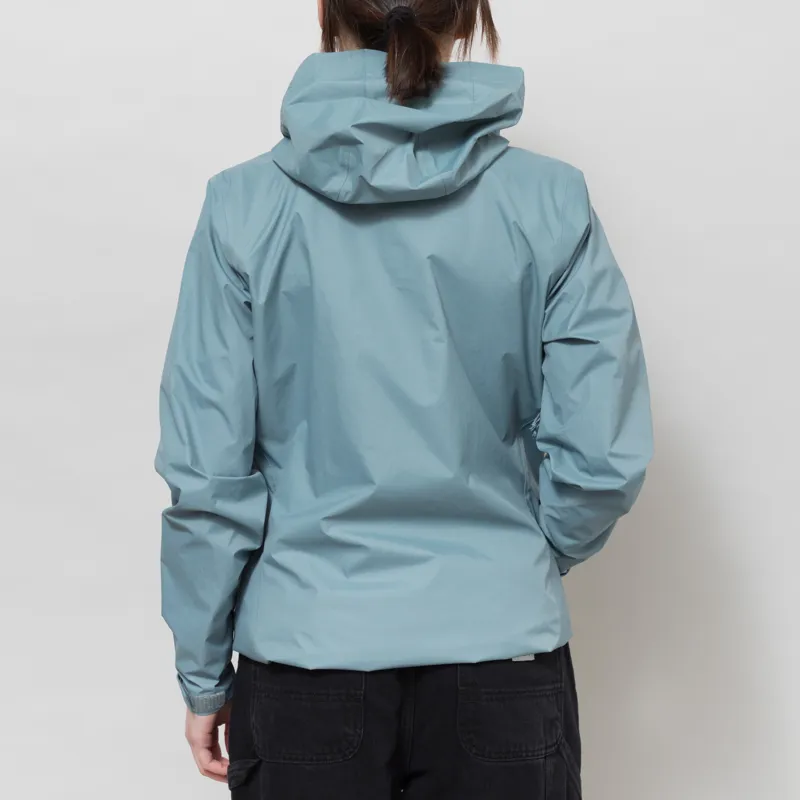 Patagonia Womens Torrentshell 3L Jacket Blue Sage-4