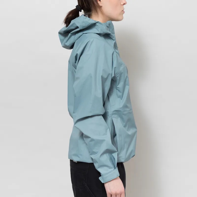 Patagonia Womens Torrentshell 3L Jacket Blue Sage-5