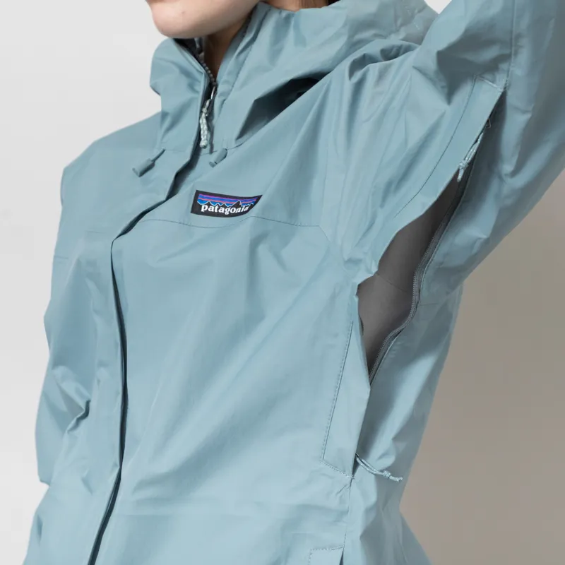 Patagonia Womens Torrentshell 3L Jacket Blue Sage-8