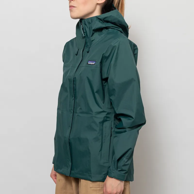 Patagonia Womens Torrentshell 3L Jacket Cascade Green-1