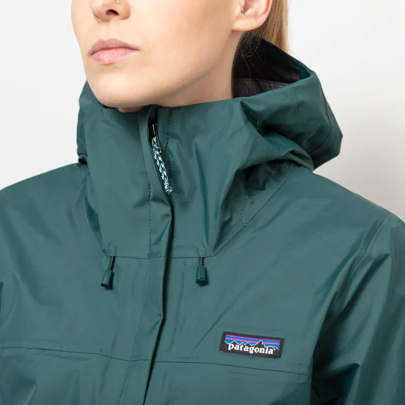 Patagonia Womens Torrentshell 3L Jacket Cascade Green-5