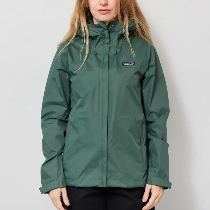 Patagonia Womens Torrentshell 3L Jacket Canopy Green