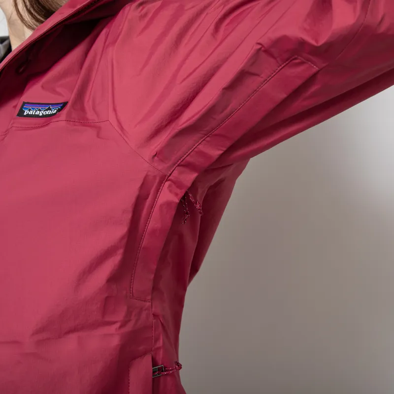 Patagonia Womens Torrentshell 3L Jacket Marion Red-9