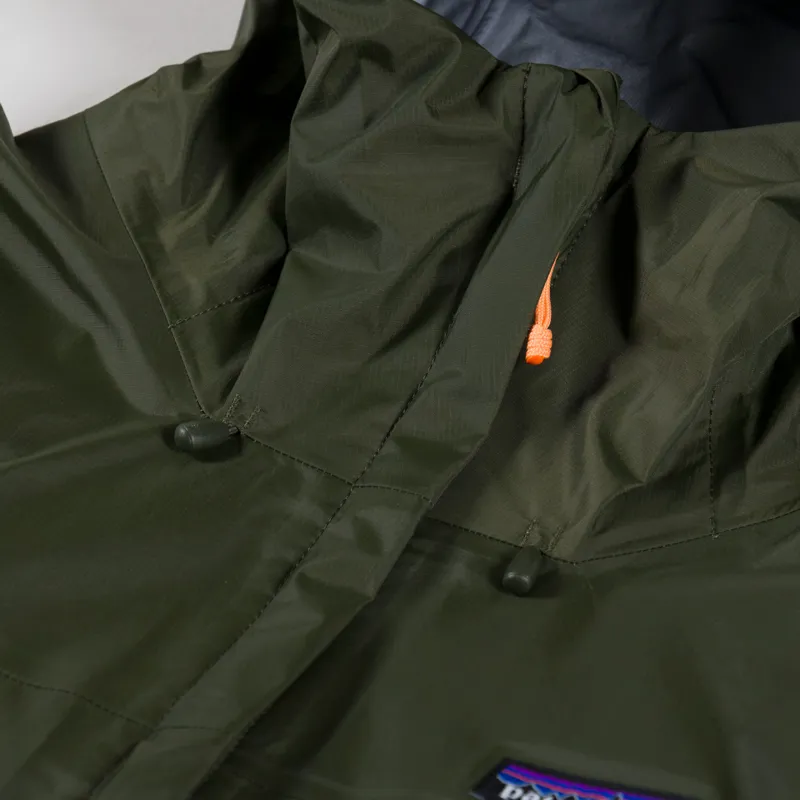 Patagonia Womens Torrentshell 3L Jacket Pine Needle Green-6