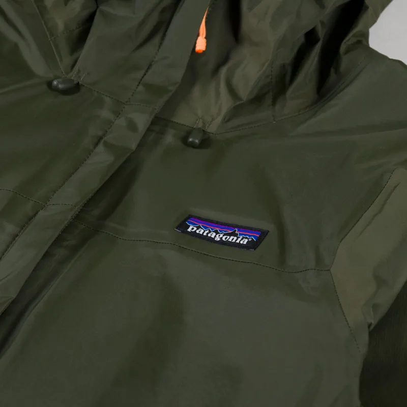 Patagonia Womens Torrentshell 3L Jacket Pine Needle Green-5