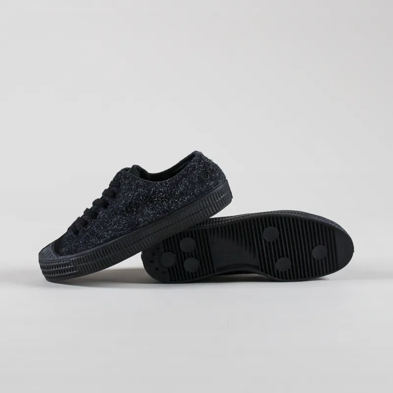 Novesta Star Master Suede Hairy Shoes Black-3