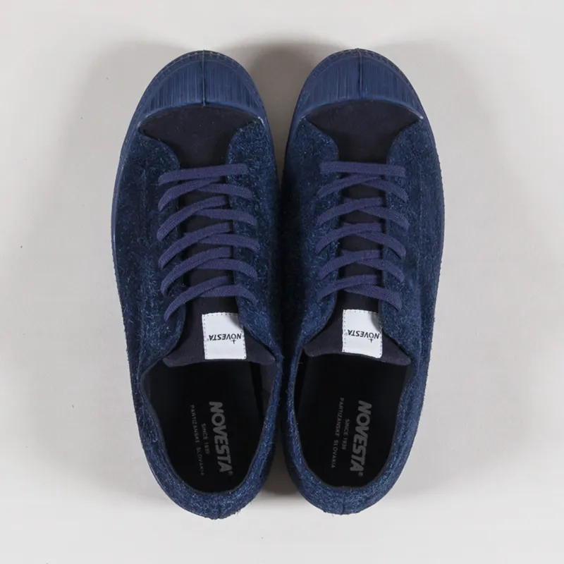 Novesta Star Master Suede Hairy Shoes Navy-6
