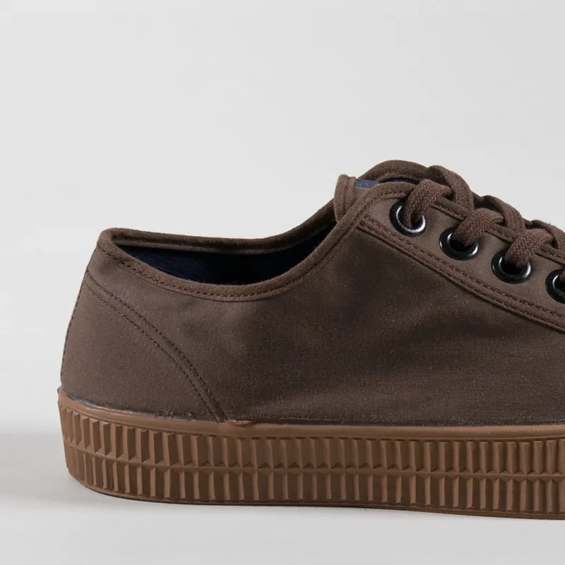 Novesta Star Master Wax Cotton Shoes Brown-4