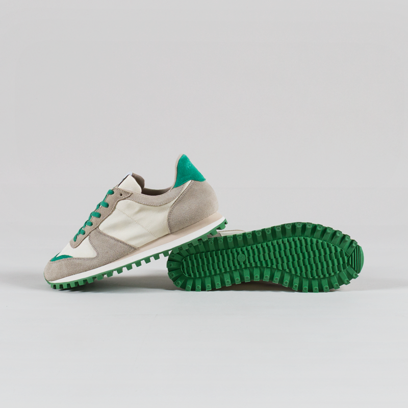 Novesta Marathon Trail Shoes Beige Green-3