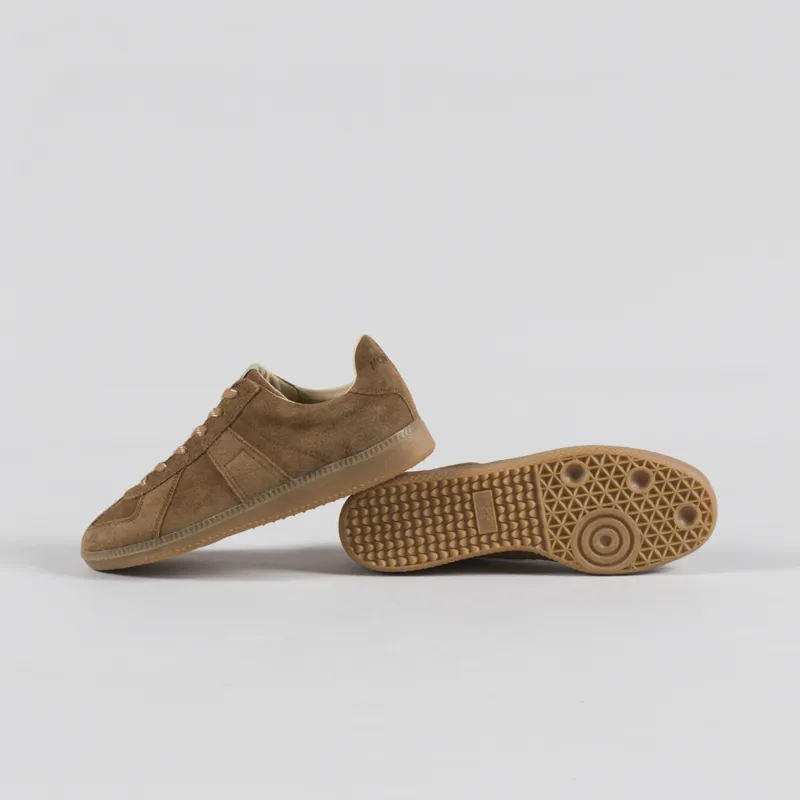 Novesta German Army Trainer All Suede Caramel-3