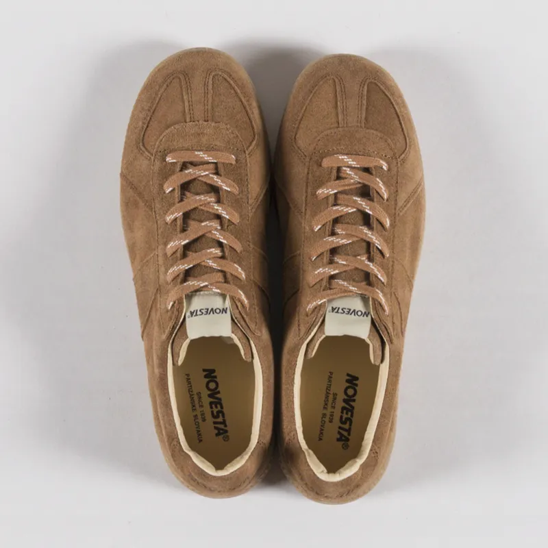 Novesta German Army Trainer All Suede Caramel-6