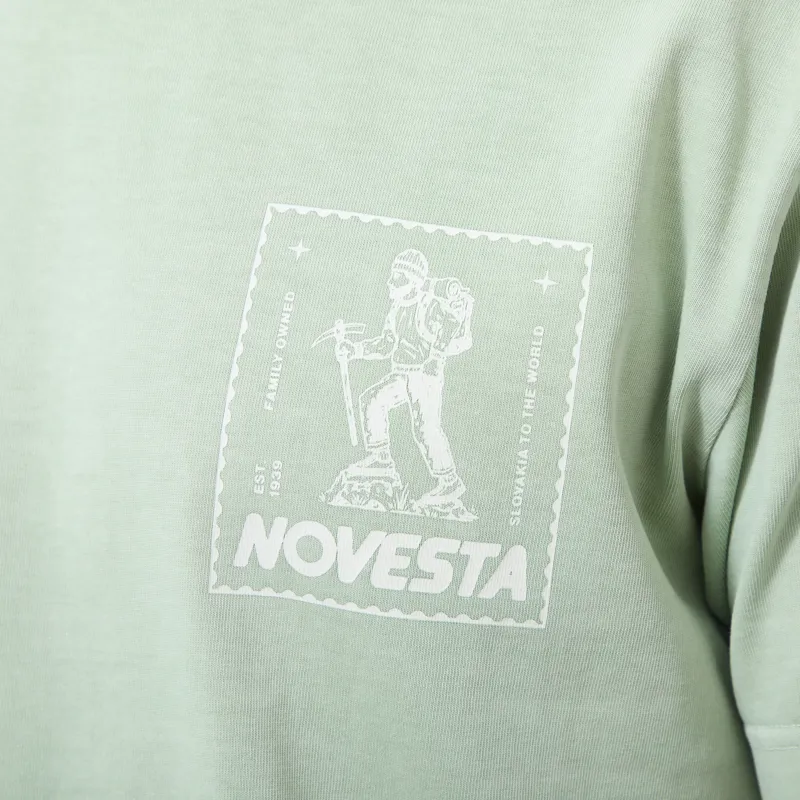 Novesta Hiker T Shirt Green Stone-5