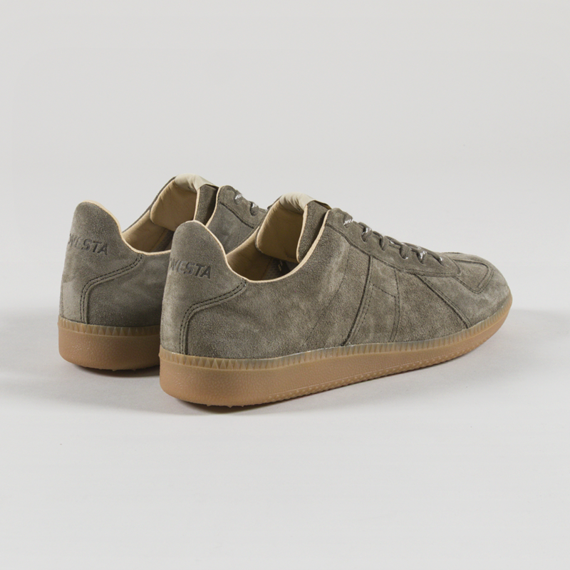 Novesta German Army Trainer All Suede Khaki-1