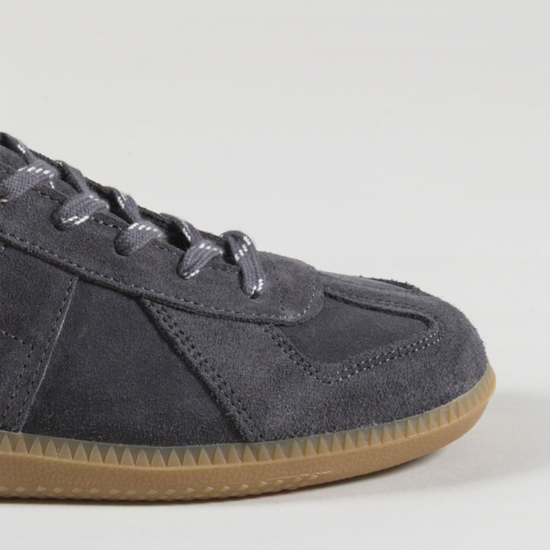 Novesta German Army Trainer All Suede Slate Grey-5