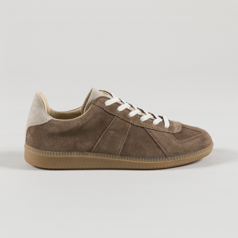 Novesta German Army Trainer All Suede Taupe Sand-2